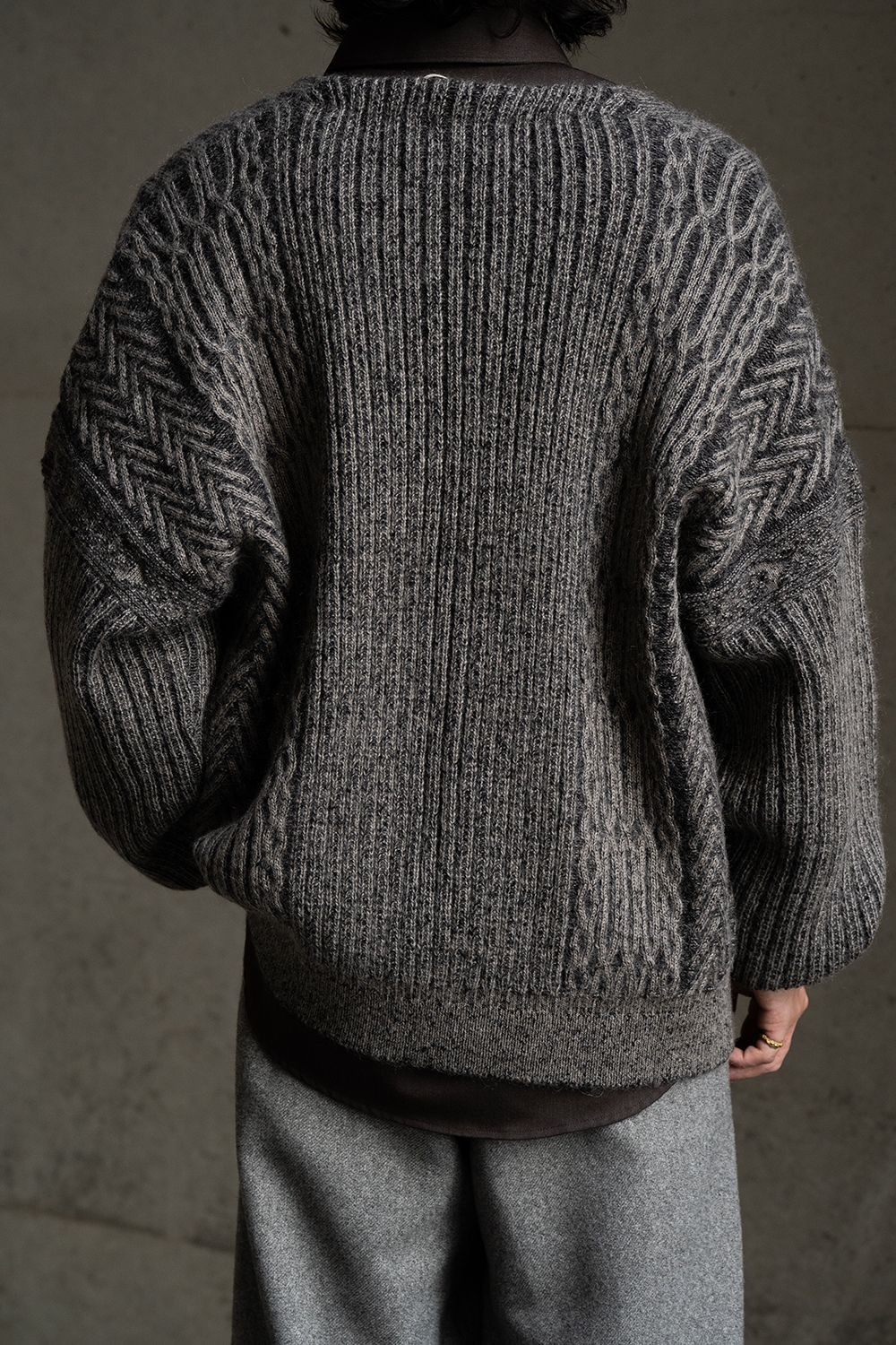 【25AW】Sekkei Mohair Cardigan(BEIGE)