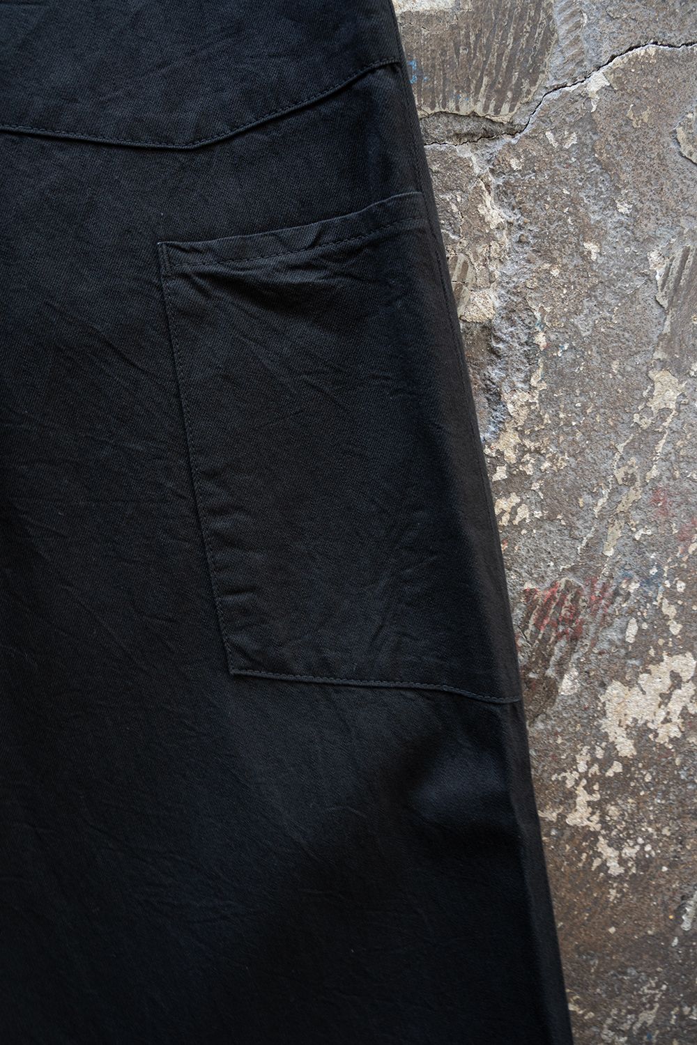 【26SS】5.5ozデニムワンタックパンツ(BLACK)