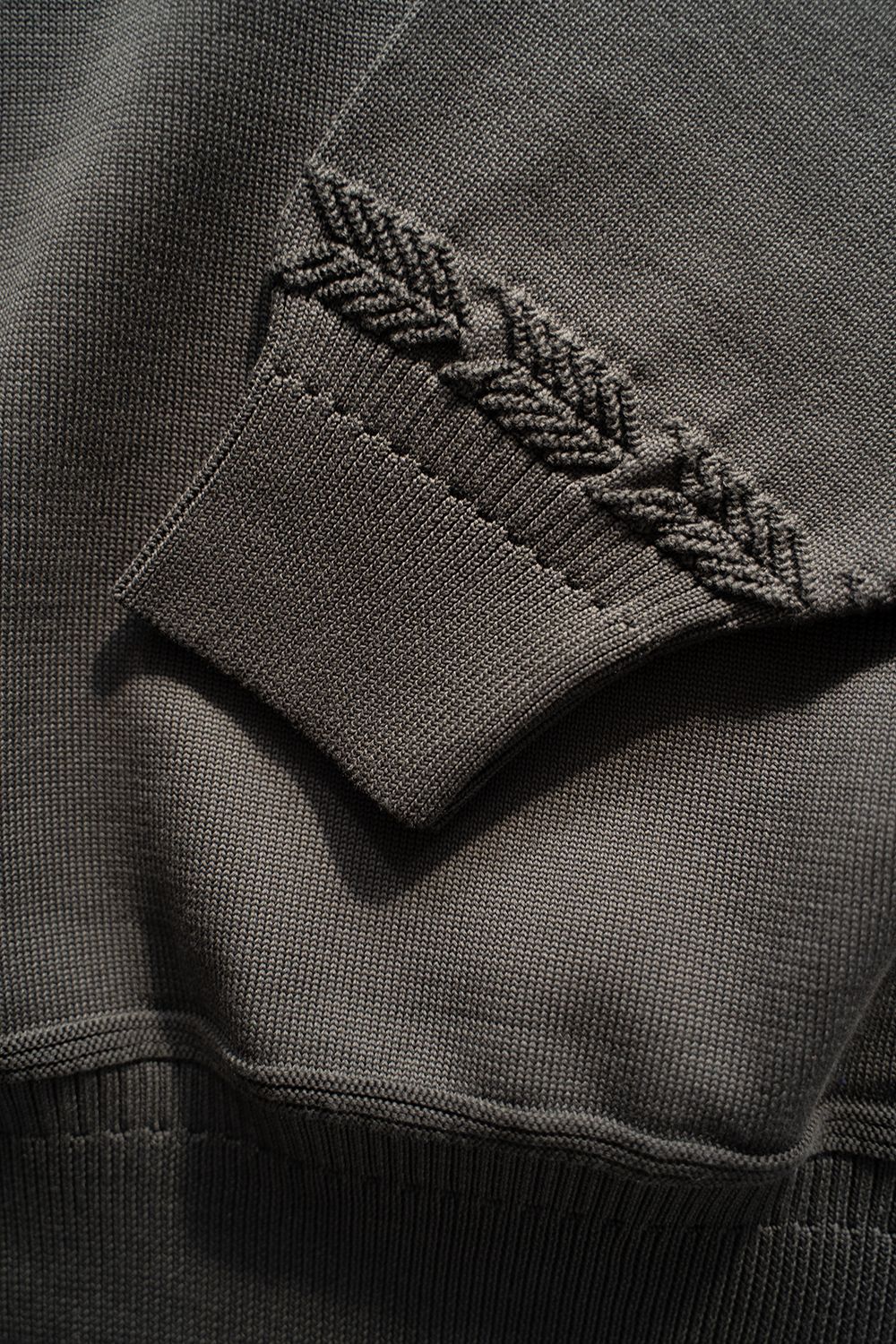 【ラスト1点】Yonaga Knit Polo(DARK BROWN)