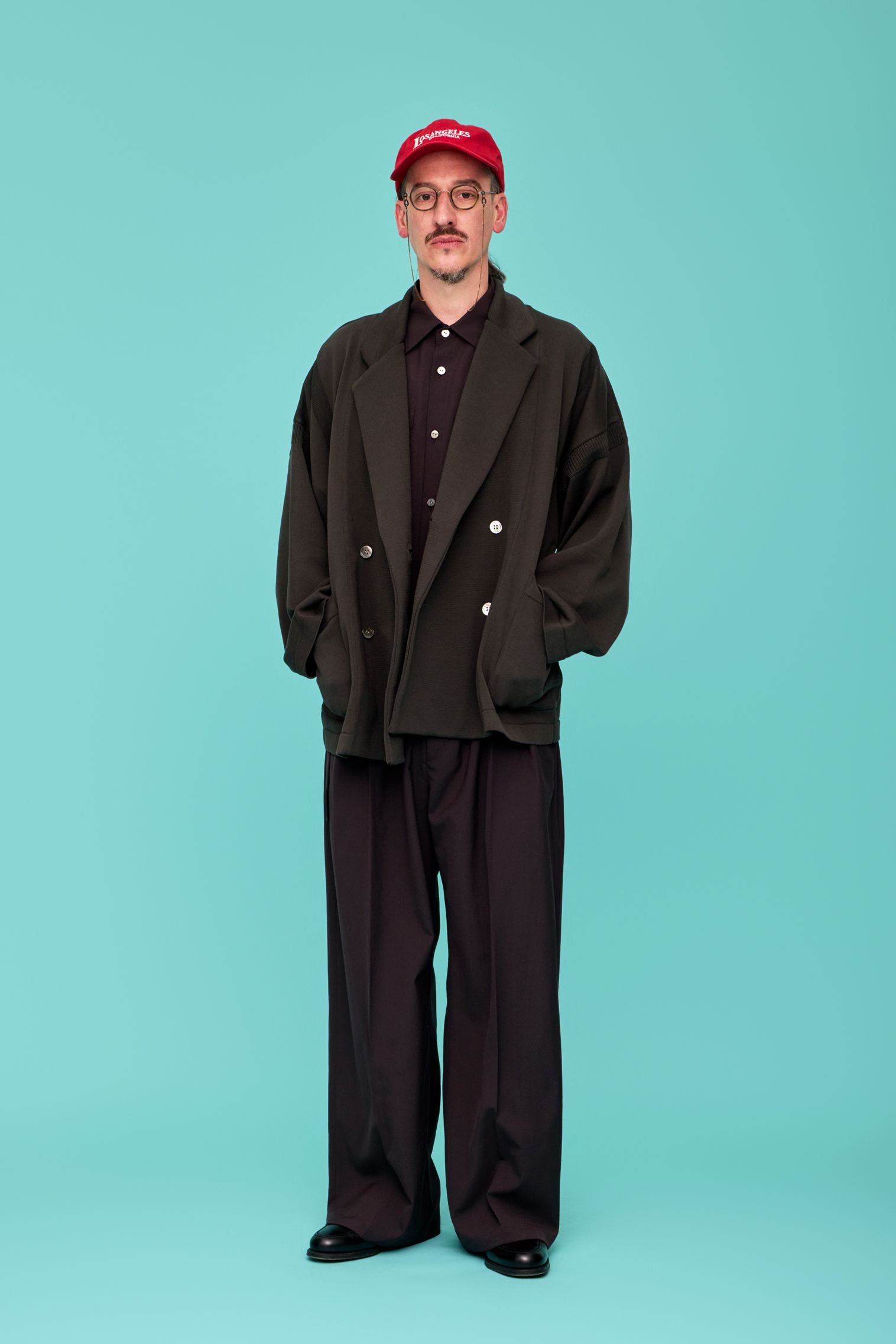 YASHIKI - 【ラスト1点】【26SS】Seion Short Double Jacket(DARK