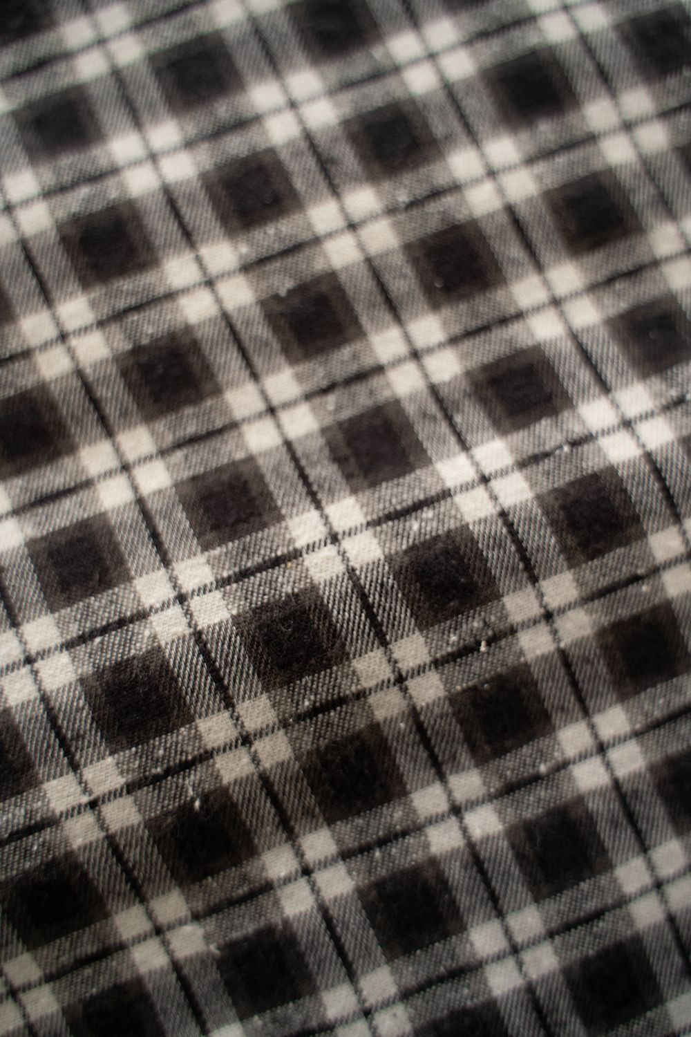 【26AW】Cotton Silk Check Shirts(CHARCOAL CHECK)
