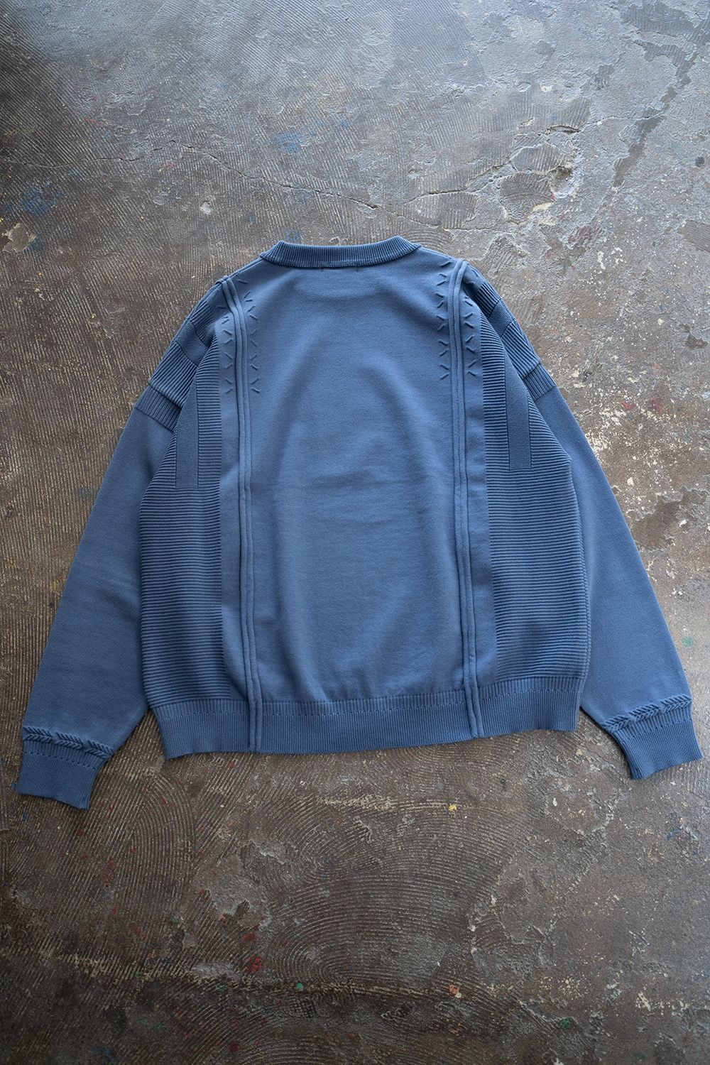 【ラスト1点】【22AW】Seijaku Knit(SMALT BLUE)