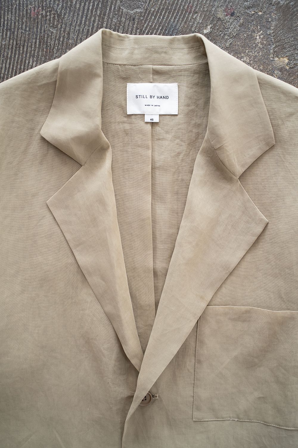 【26SS】ローン地無双3Bジャケット(KHAKI BEIGE)