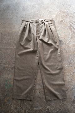 【ラスト1点】【22AW】インボックスタックサキソニースラックス(MOCHA)