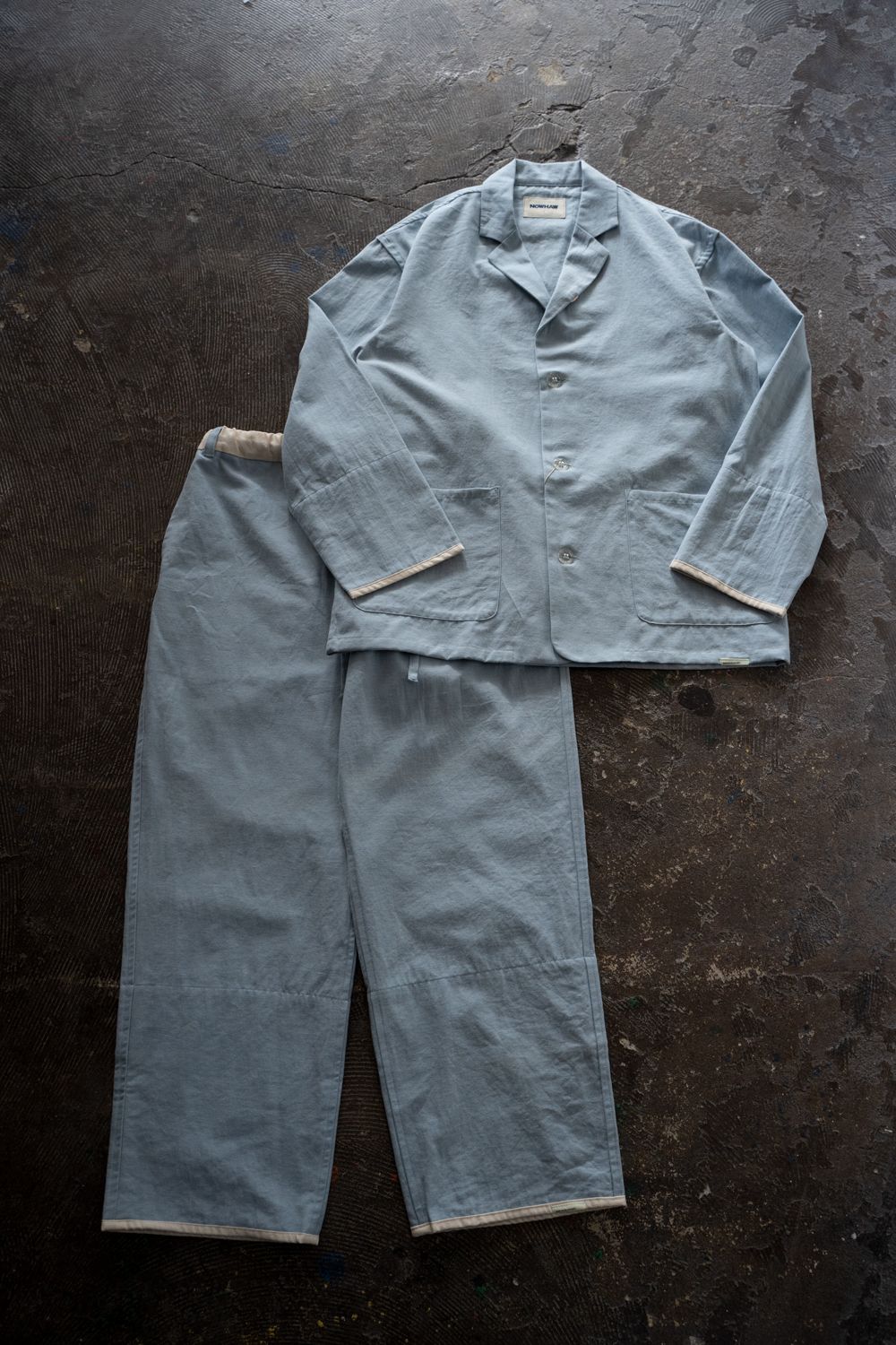 【一番人気】"day"パジャマ【セットアップ】【ユニセックス】(LIGHT BLUE)