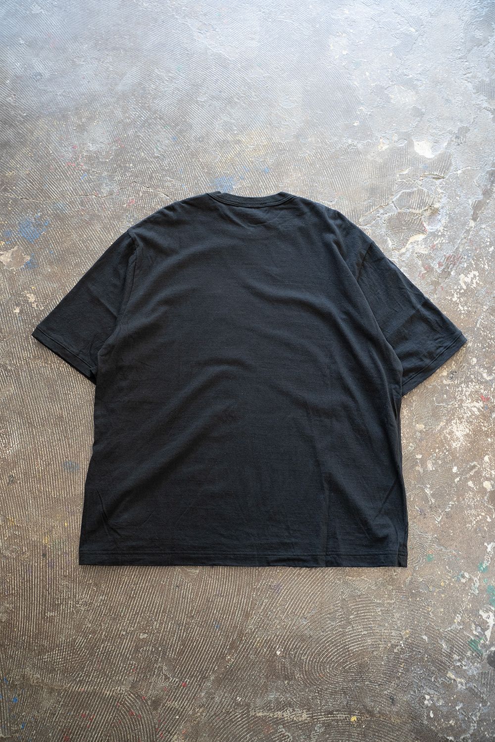 【ラスト1点】【25SS】シルクネップTシャツ(INK BLACK)