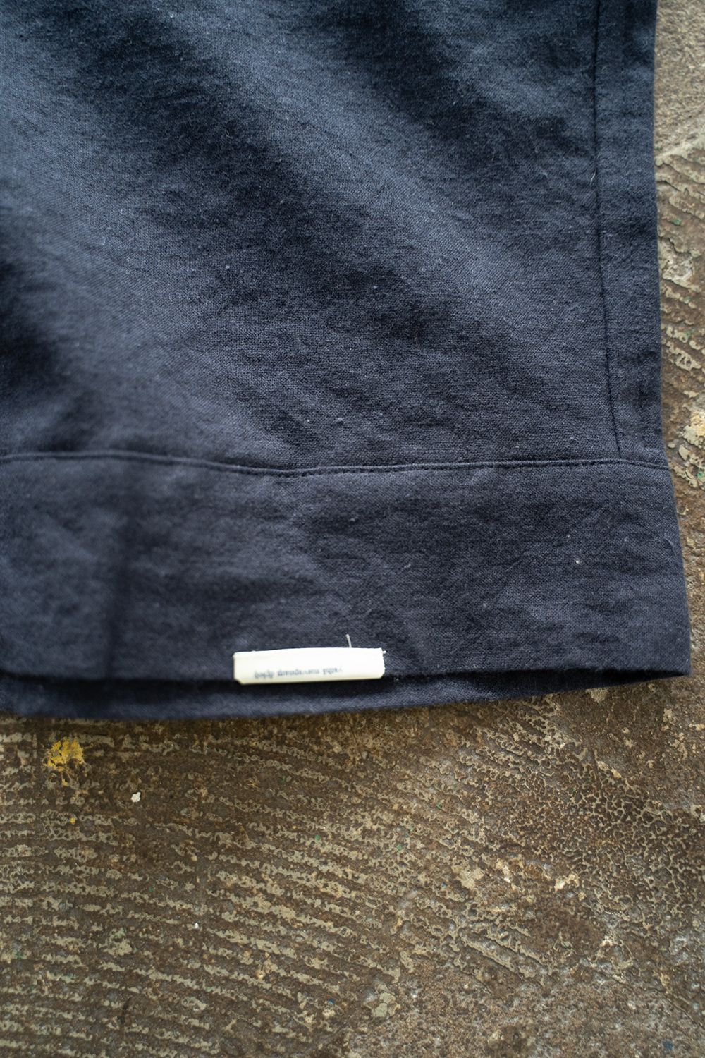 【ラスト1点】【23SS】"joint(short)"pajama【オールインワン】(LINEN COTTON NAVY)