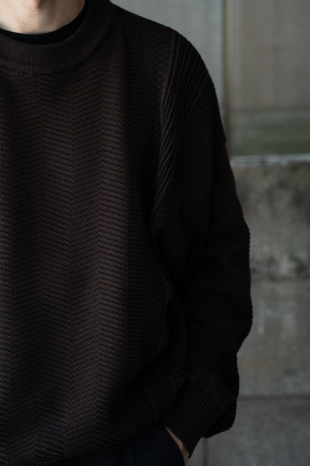 【26AW】Yunagi Knit(BROWN)