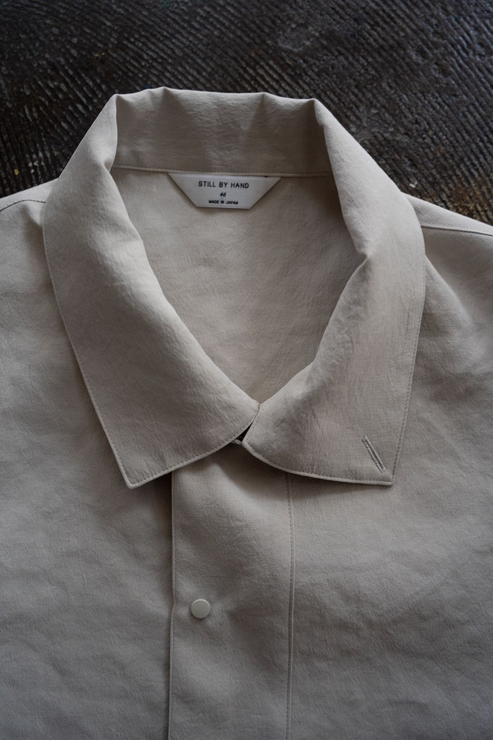 【25AW】撥水ナイロンアノラック(ECRU)