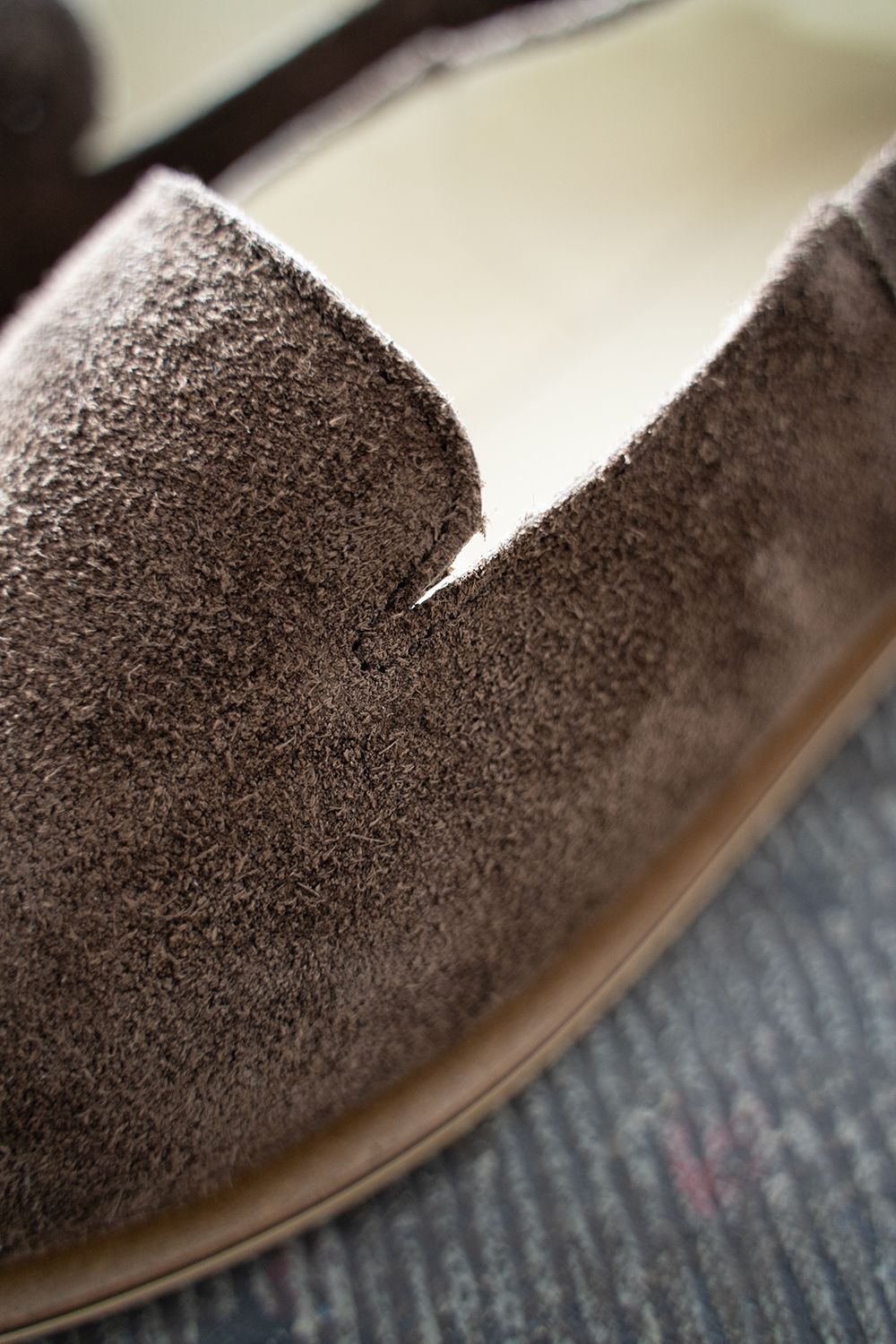 【ラスト1点】【23SS】レザースリッポン(BROWN)