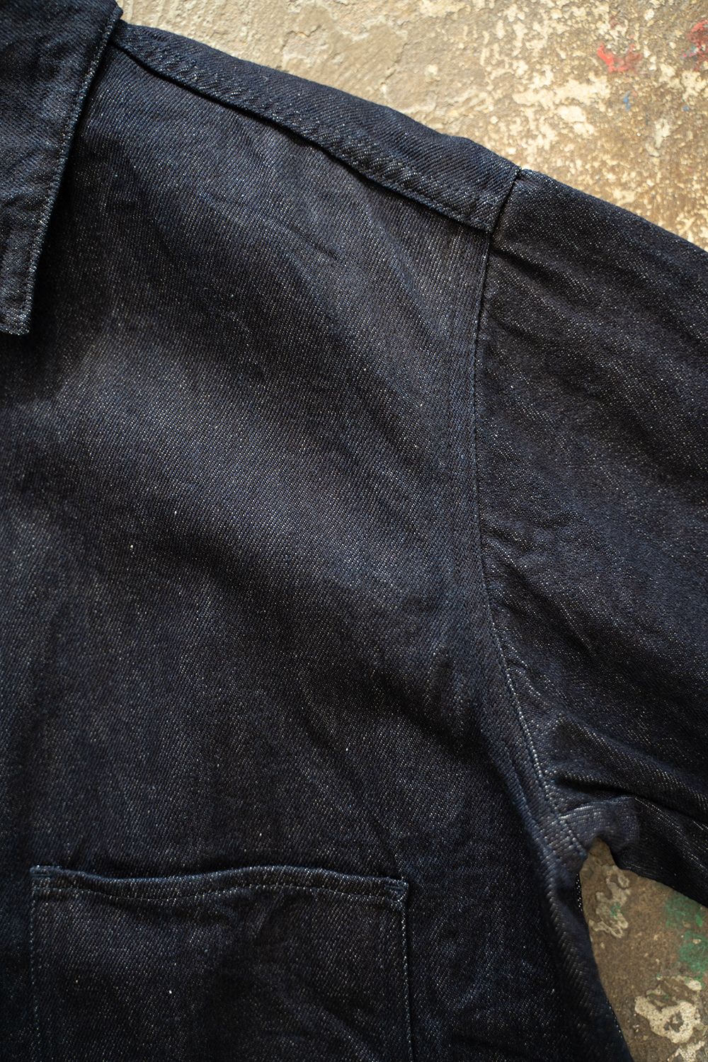 【ラスト1点】【24AW】12ozデニムカバーオール(NAVY)