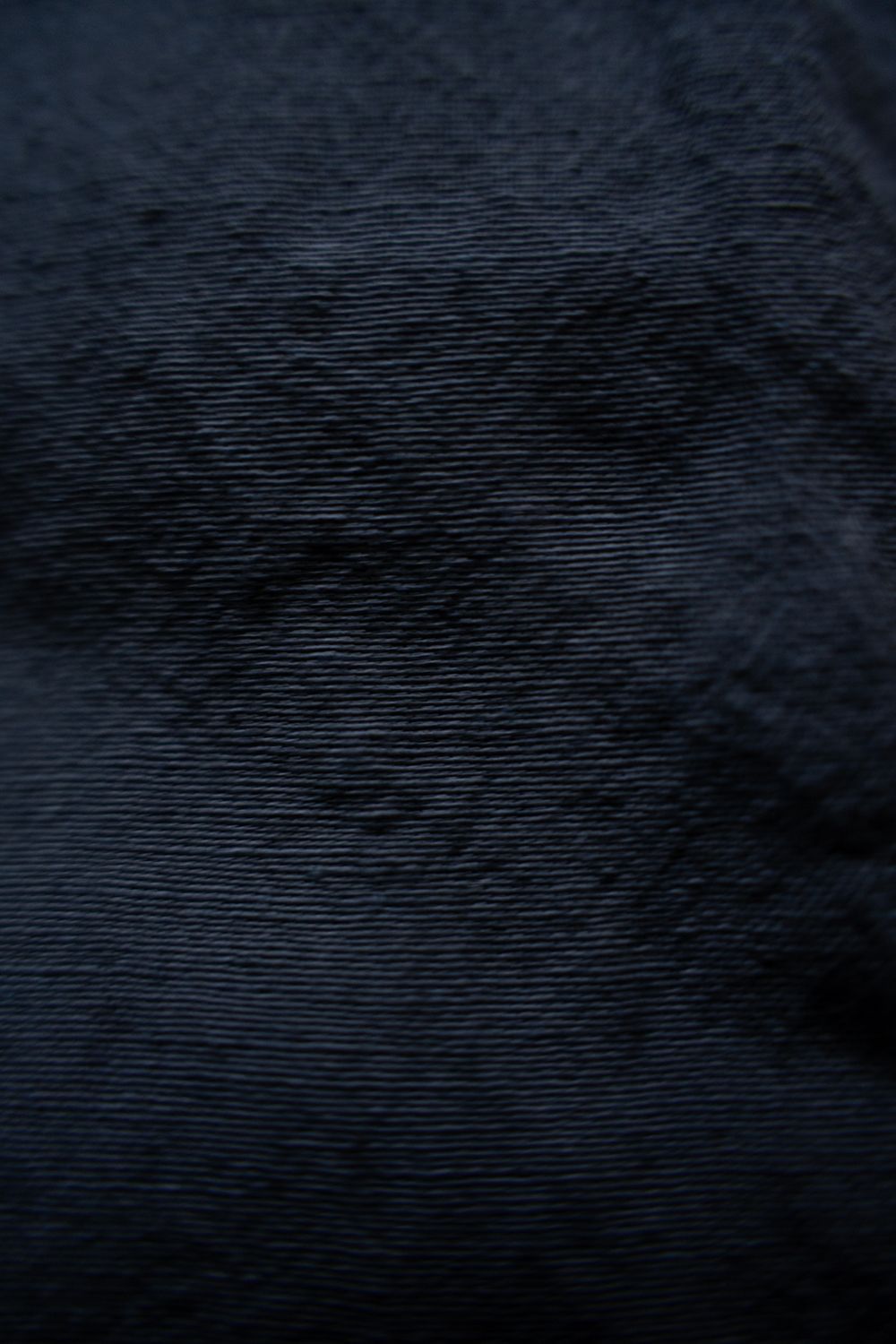 【25AW】ウール×リネンオーバーサイズシャツ(NAVY)