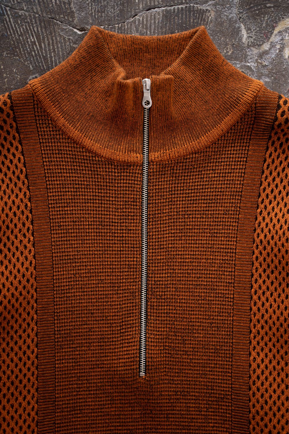 【26AW】Karita Half Zip Knit(ORANGE)