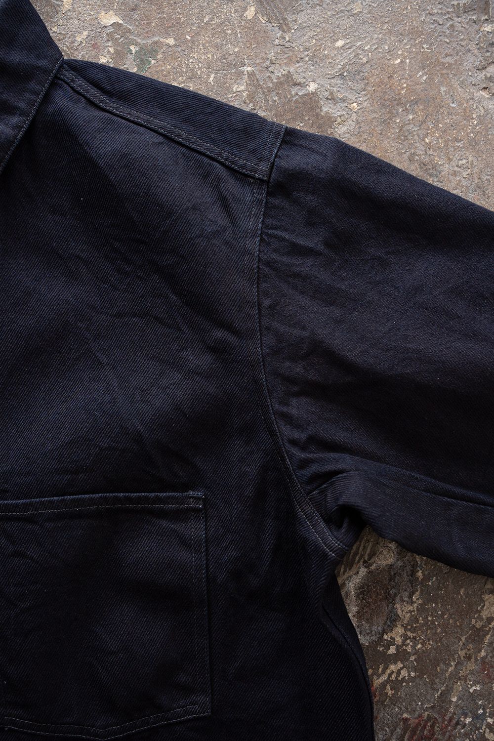【26AW】12ozデニムブルゾン(DARK NAVY)