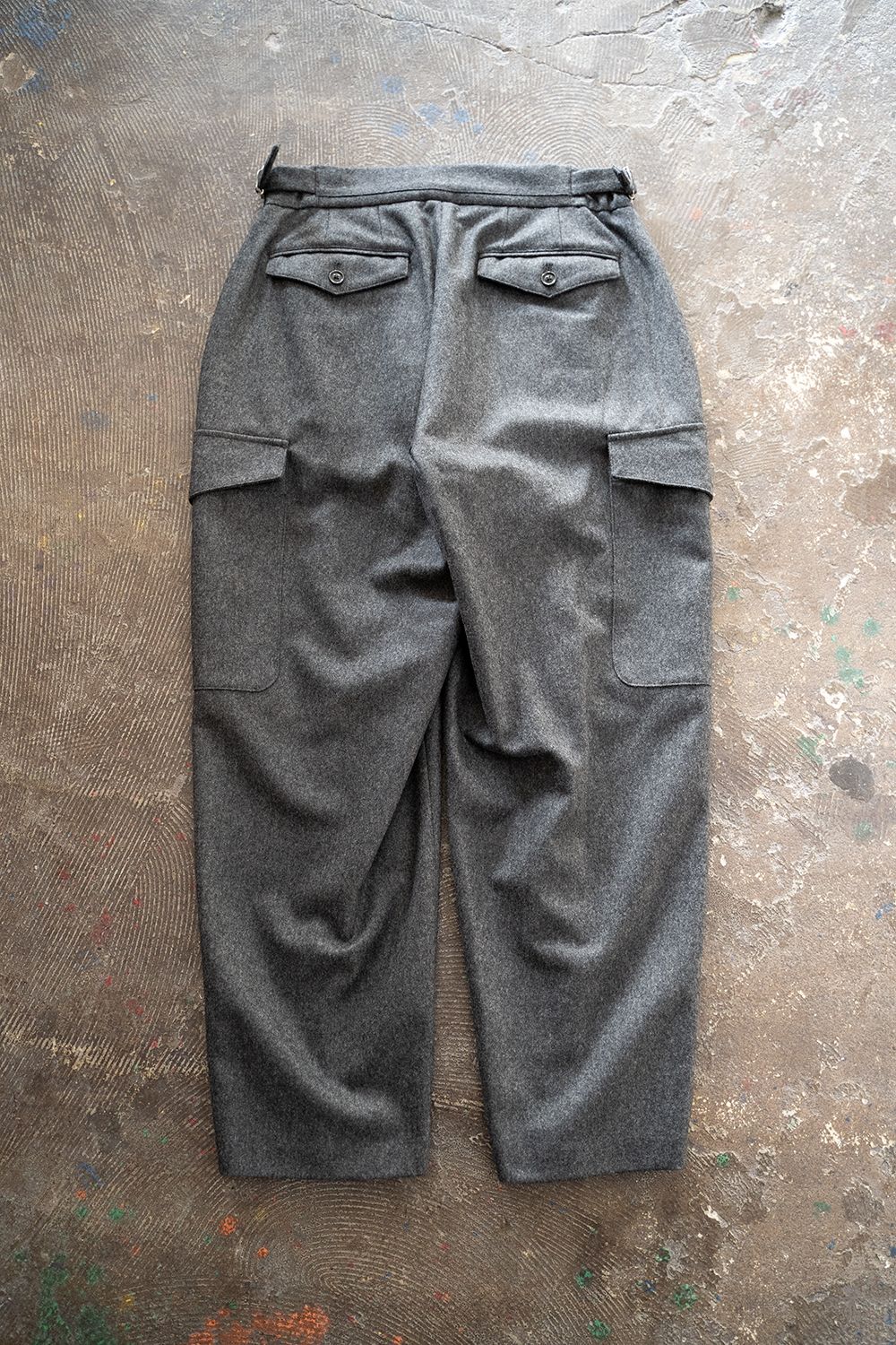 SAYATOMO - 【ラスト1点】【22AW】2-Tack Flannel Cargo Pants 