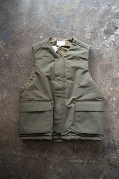 【ラスト1点】【23AW】撥水シンサレートベスト(OLIVE)