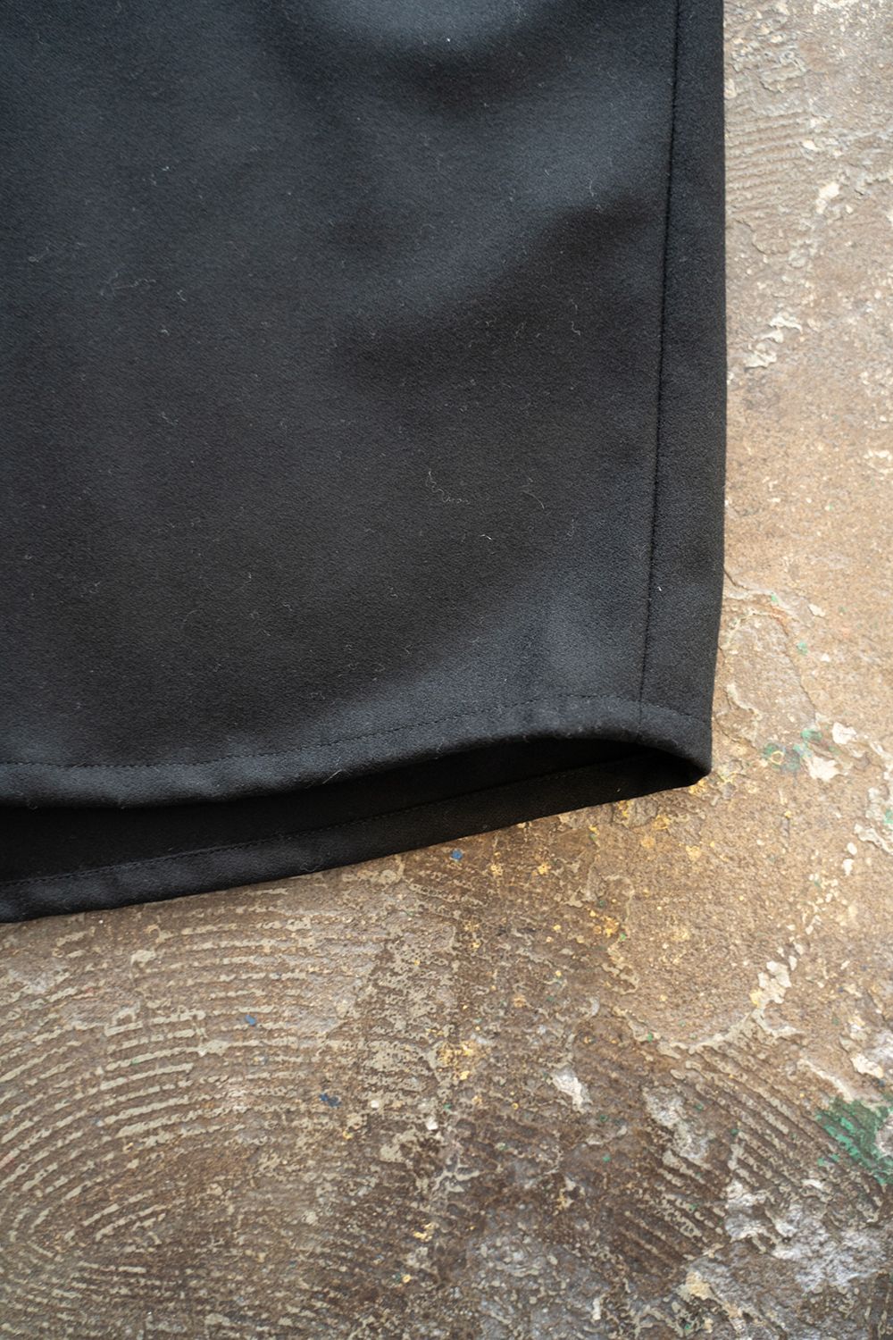 【ラスト1点】【23AW】Flyfront Raglan Shirt Jacket/フライフロントラグランシャツジャケット(BLACK)