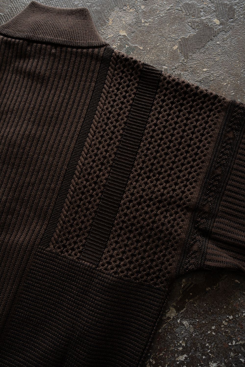 【26AW】Akiiro Drivers Knit(BROWN)