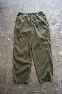 【ラスト1点】【24SS】中空ポリエステルイージーパンツ(DARK OLIVE)