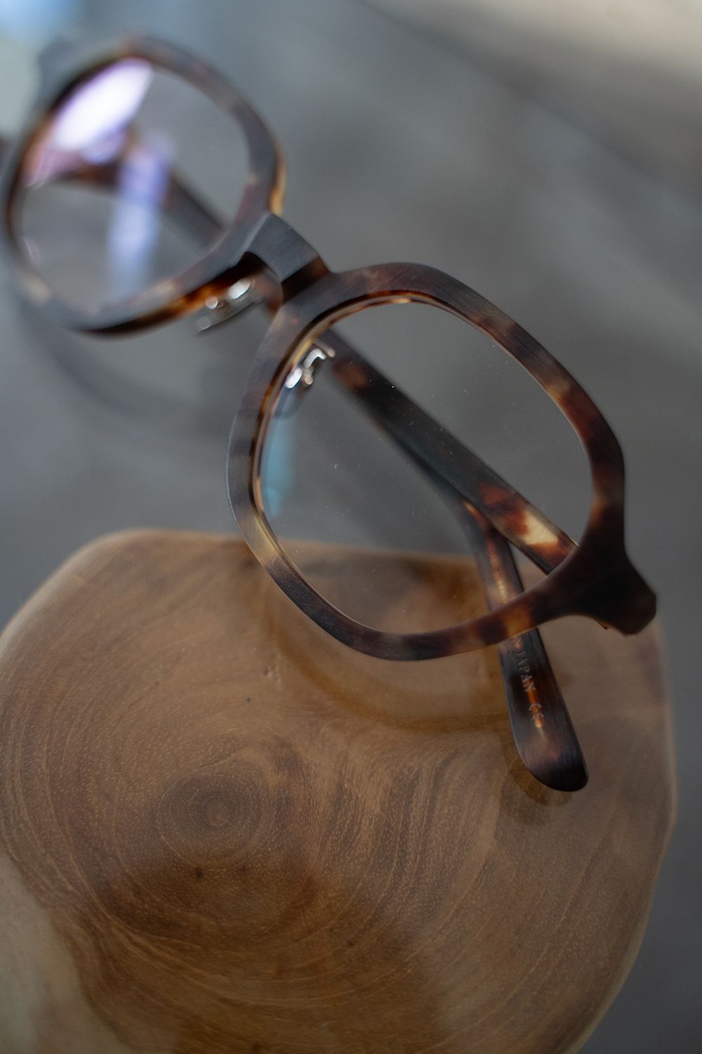 【ラスト1点】STILL BY HAND×ayame eyewear(MARBLE BROWN)