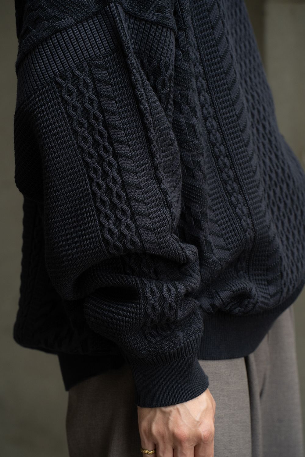 【25AW】Fubuki Knit(DARK NAVY)