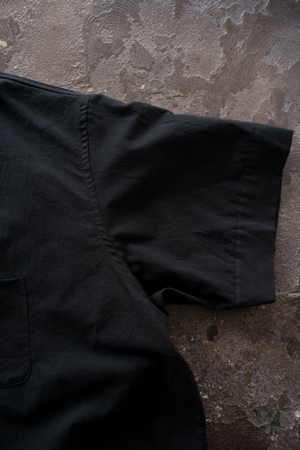 【26SS】"summer jambo"pajama(washed light cotton BLACK)【セットアップ】【ユニセックス】