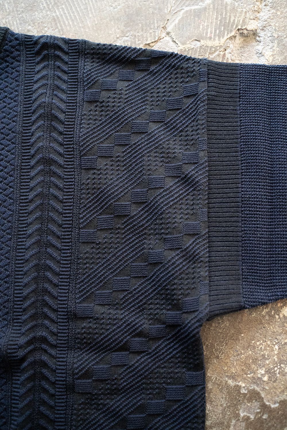 【ラスト1点】Sakurakage Knit(NAVY)