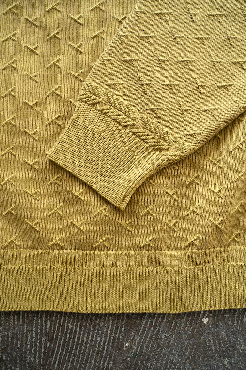 Sakuraame Knit(CITRON YELLOW)