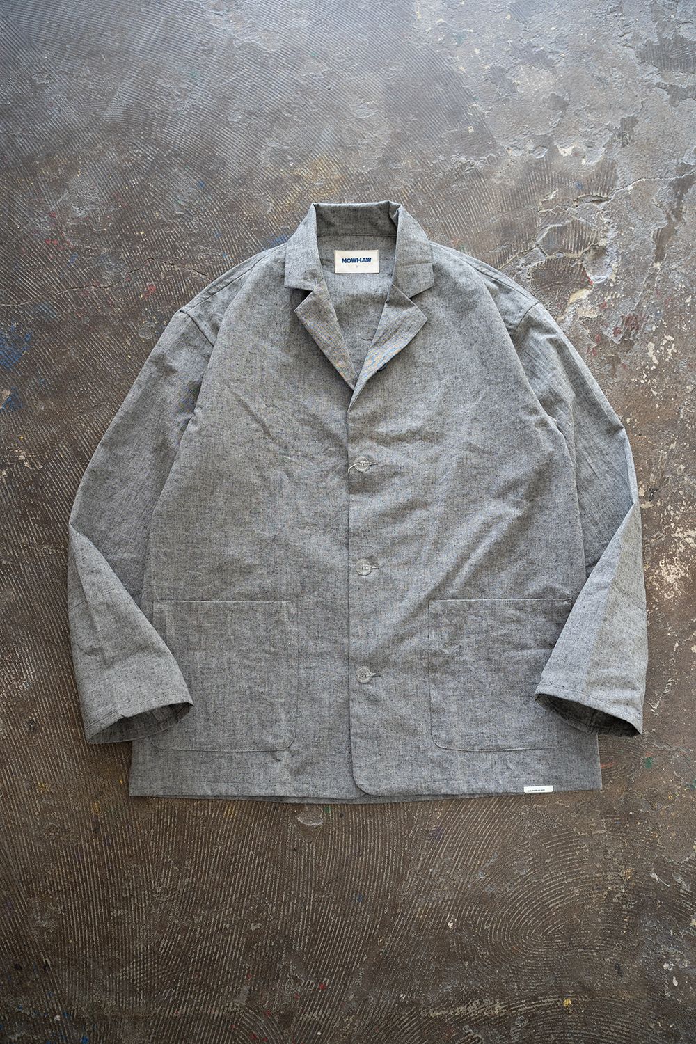 【ラスト1点】【23SS】"day"パジャマ【セットアップ】(LIGHT BLACK)
