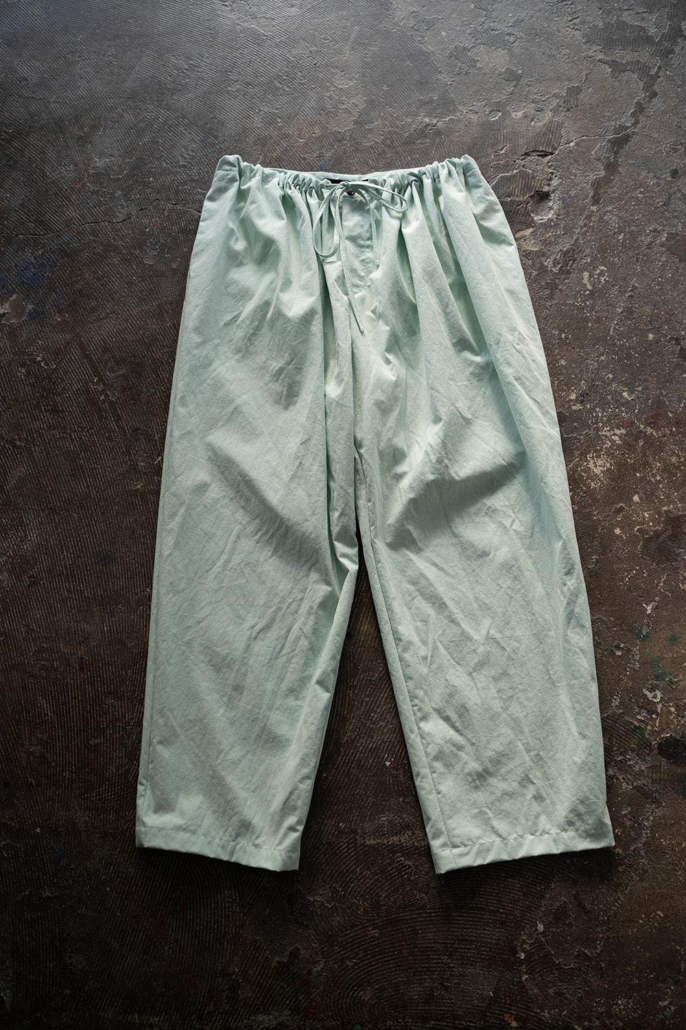 KICS DOCUMENT. - 【ラスト1点】【23SS】T/C Chambray Gathered Pants