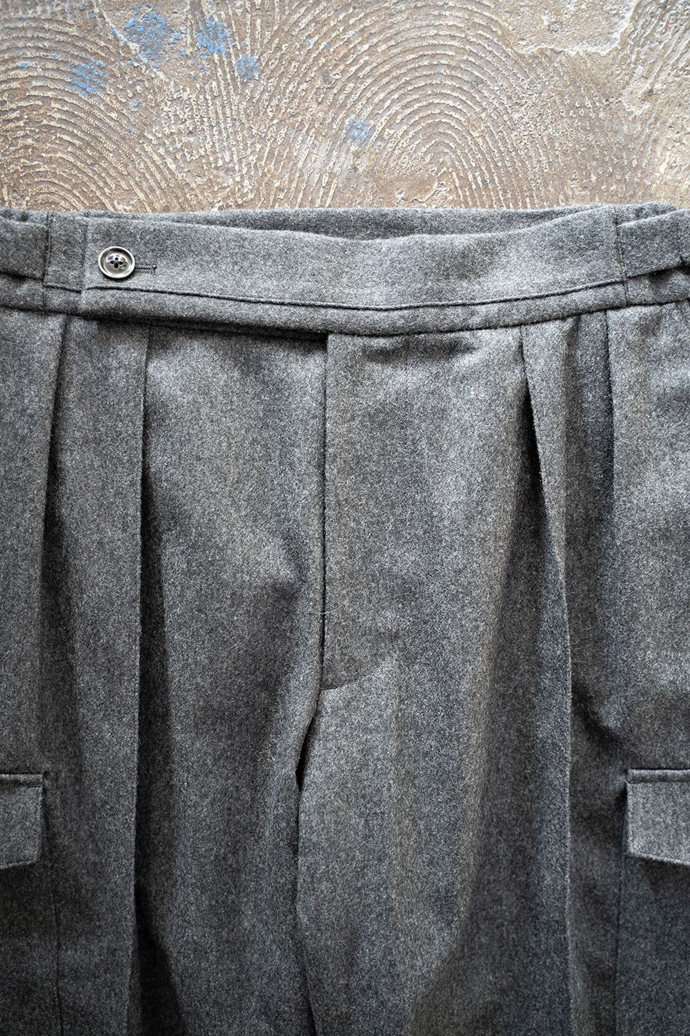 SAYATOMO - 【ラスト1点】【22AW】2-Tack Flannel Cargo Pants/2
