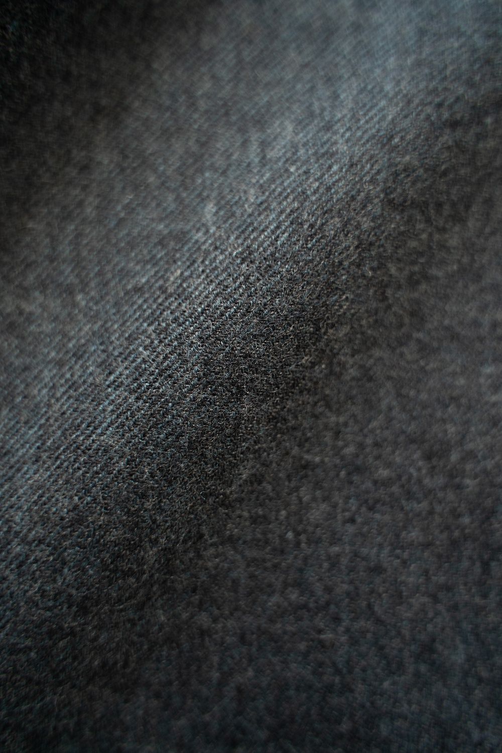 【ラスト1点】【24AW】Super120'sウールシャツ(BLUE CHARCOAL)