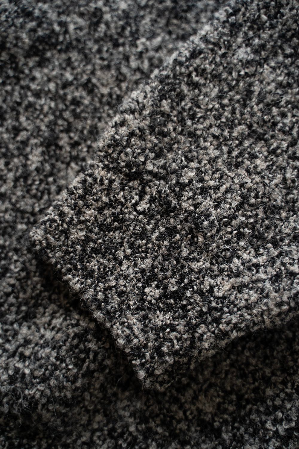 【25AW】Shusetsu Boucle Knit(MIX GRAY)