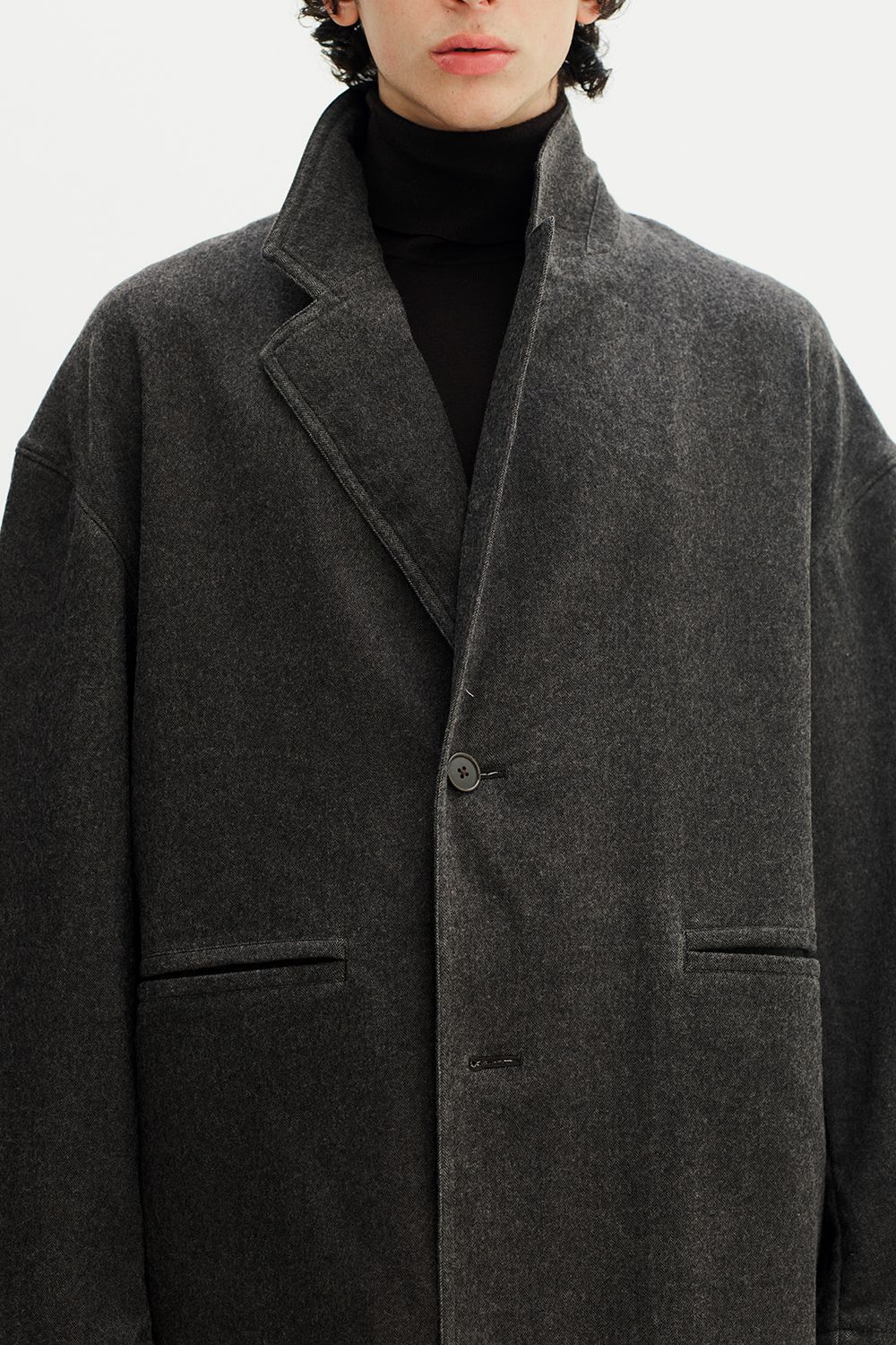 【25AW】 Glen Check Jacket/グレンチェックジャケット(GRAY)