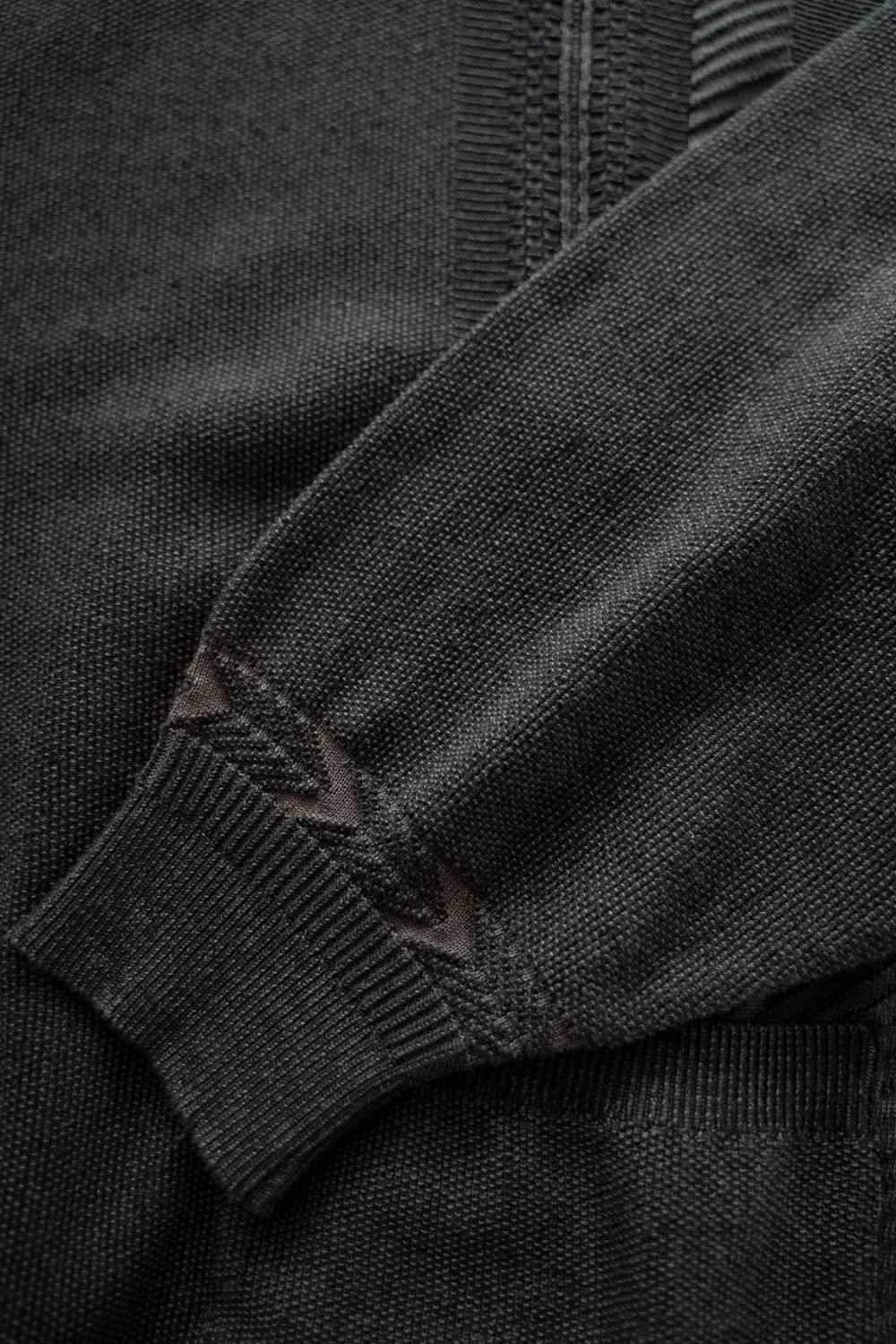 【26SS】Kokuu Collar Cardigan(BLACK)