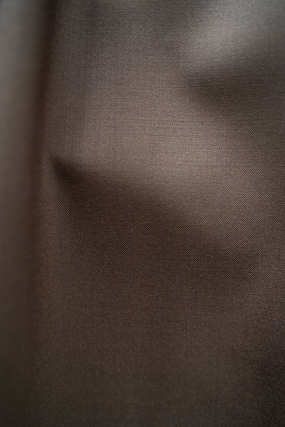 【ラスト1点】【24SS】2-Tack Wool Tropical Trousers/2タックウールトロピカルトラウザーズ(BROWN)