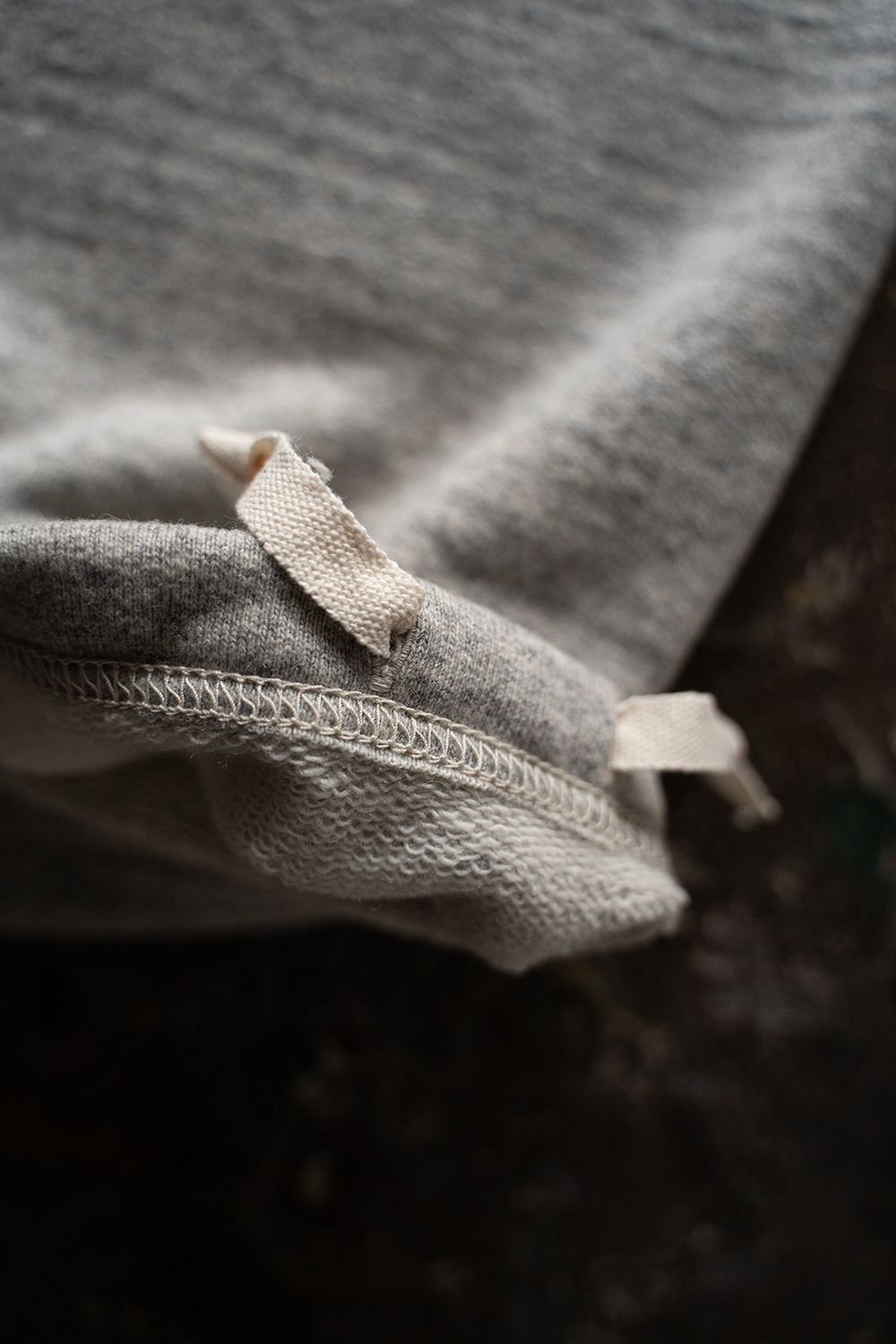 【ラスト1点】wool french terry truck pants/ウールフレンチテリートラックパンツ(LIGHT GRAY)