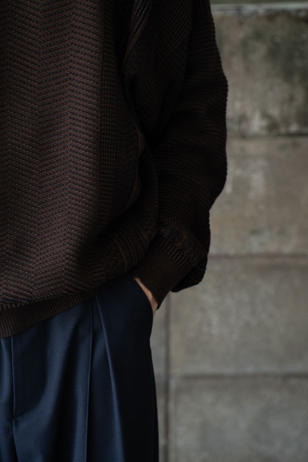 【26AW】Yunagi Knit(BROWN)