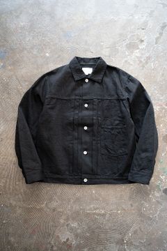 【ラスト1点】【22AW】セルビッチデニムGジャン(BLACK)