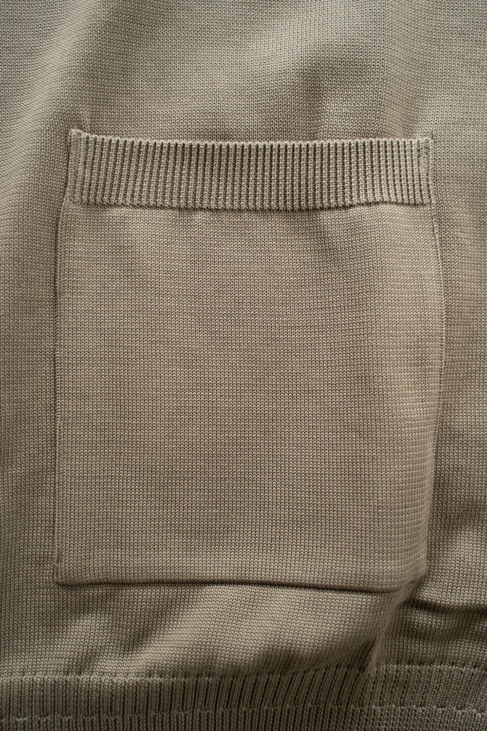 Yonaga Zip Cardigan(GREIGE)