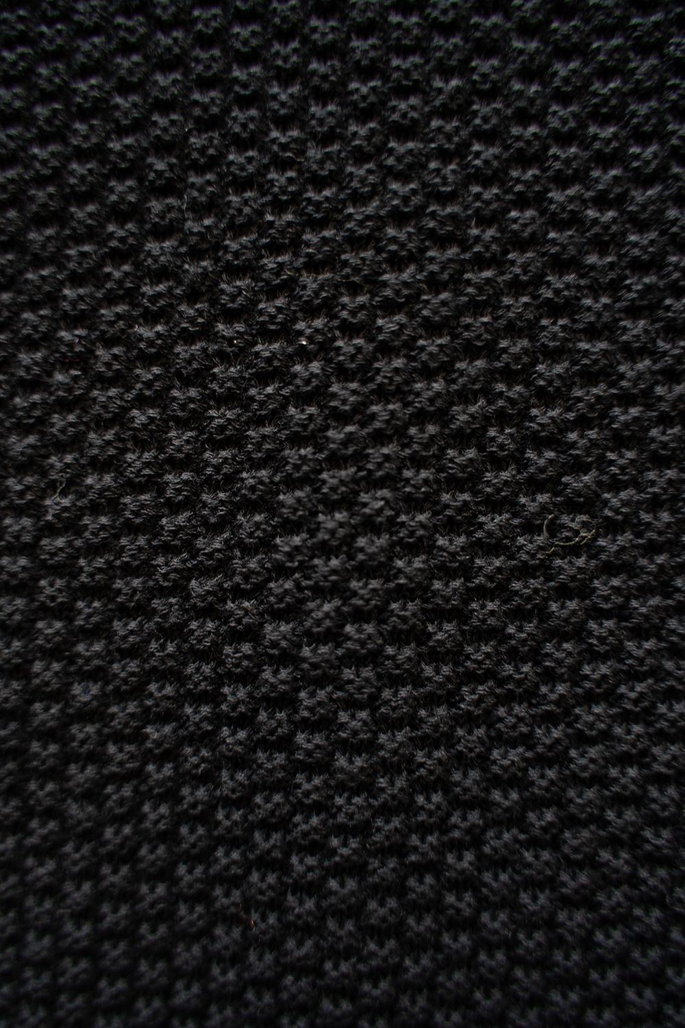 【ラスト1点】【25SS】綿×ポリエステル×リネン10Gカーディガン(BLACK)
