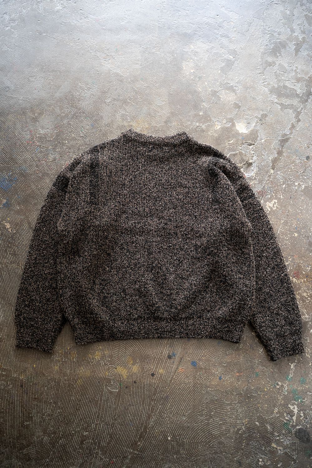 【25AW】Shusetsu Boucle Knit(BROWN)