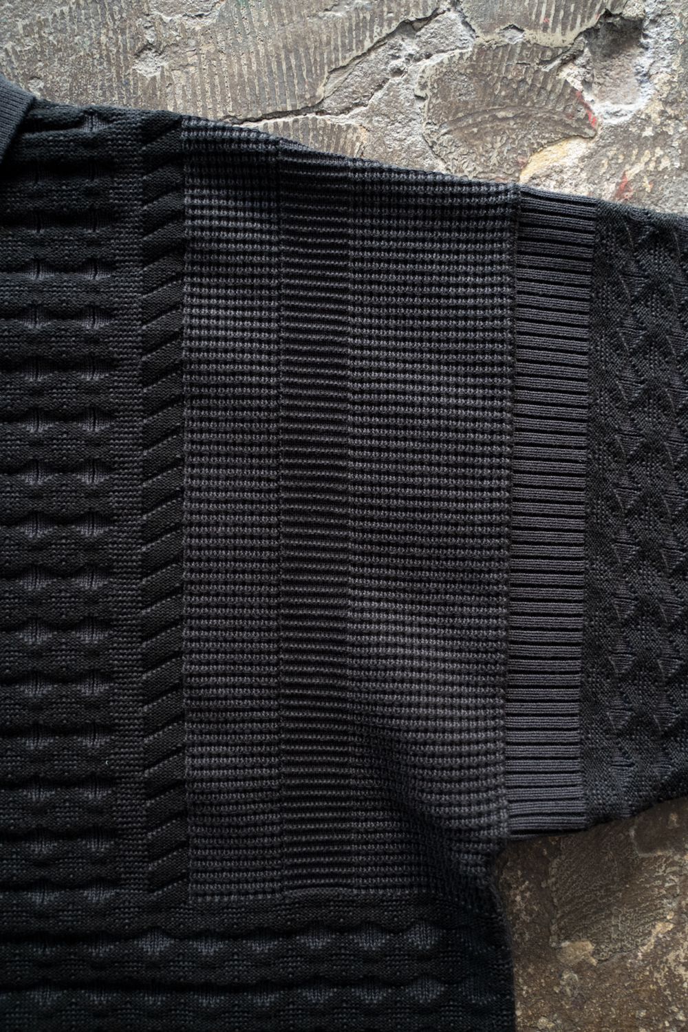 【25AW】Rikka Knit Polo(DARK NAVY)