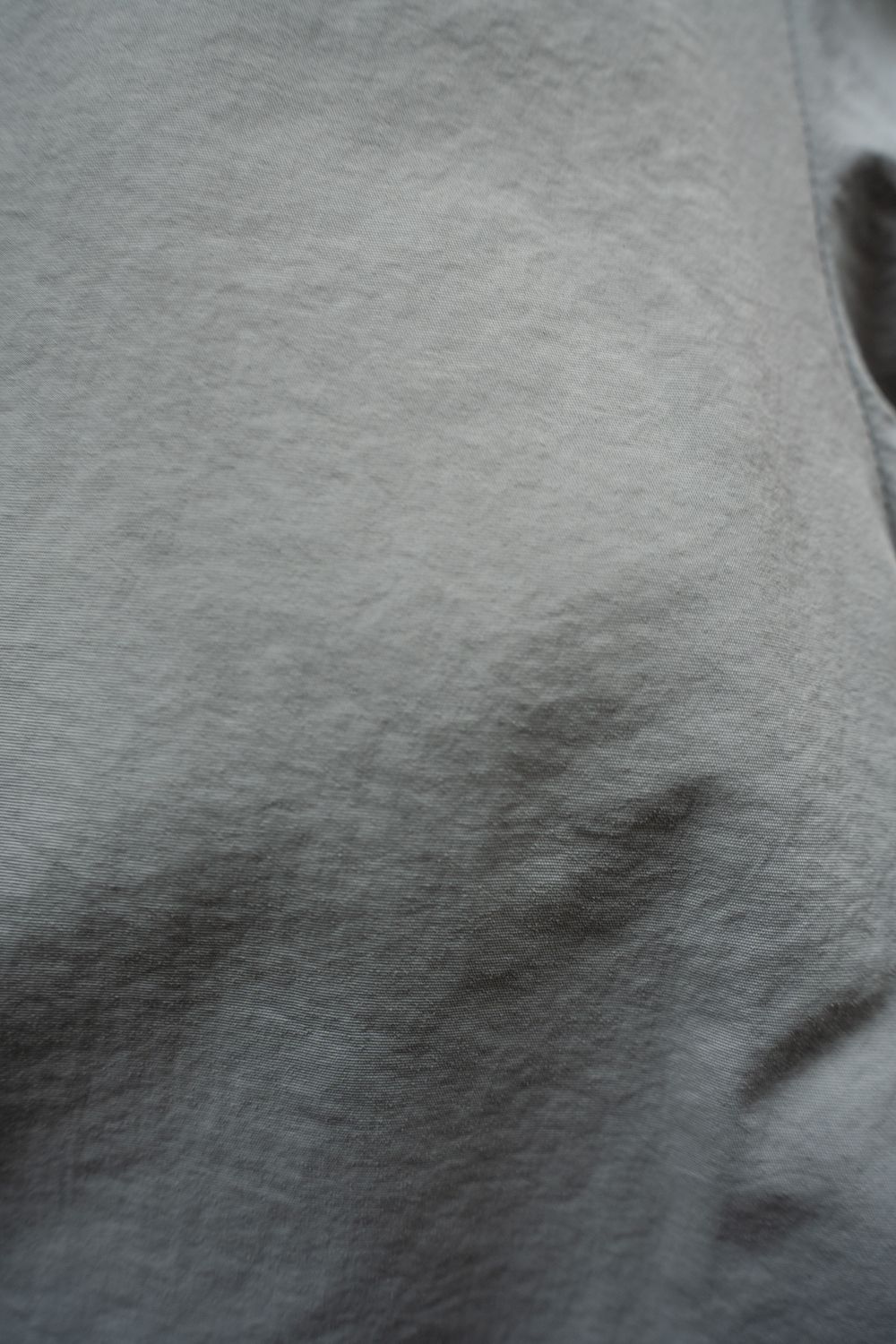 【25AW】シンサレートスタンドカラーブルゾン(ICE GRAY)