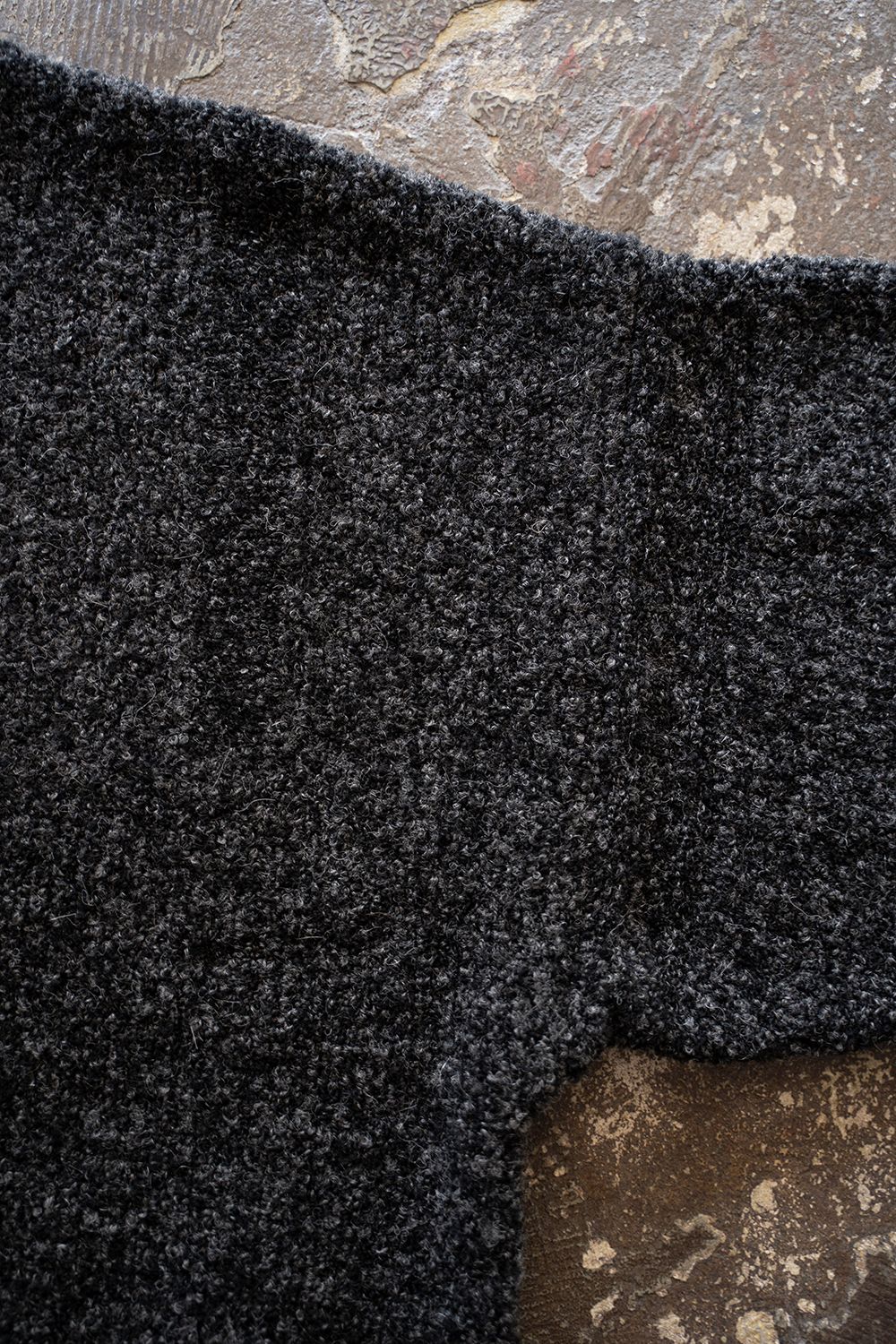 【25AW】Shusetsu Boucle Knit(BLACK)