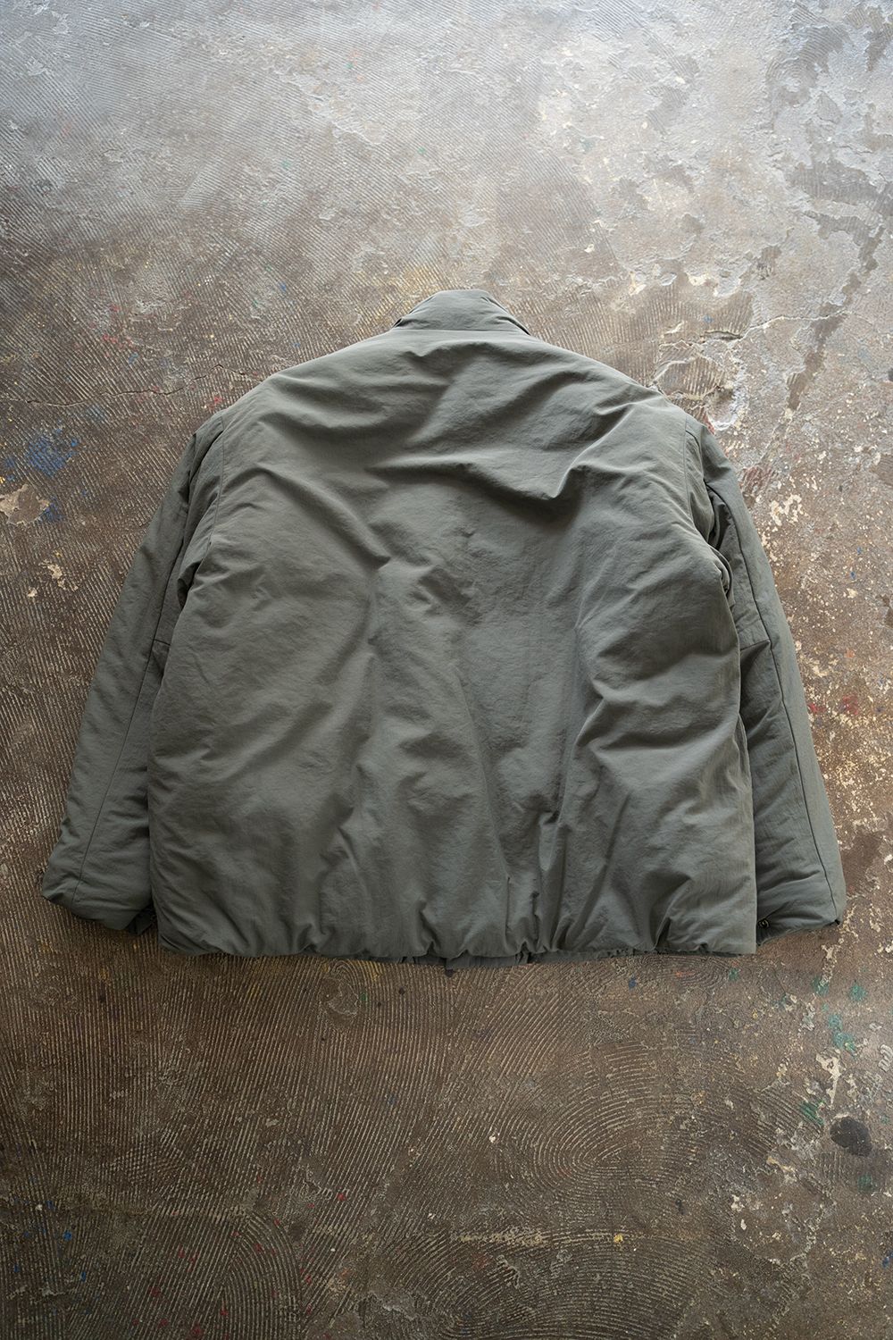 【ラスト1点】【24AW】シンサレートスタンドカラーブルゾン(SLATE GRAY)