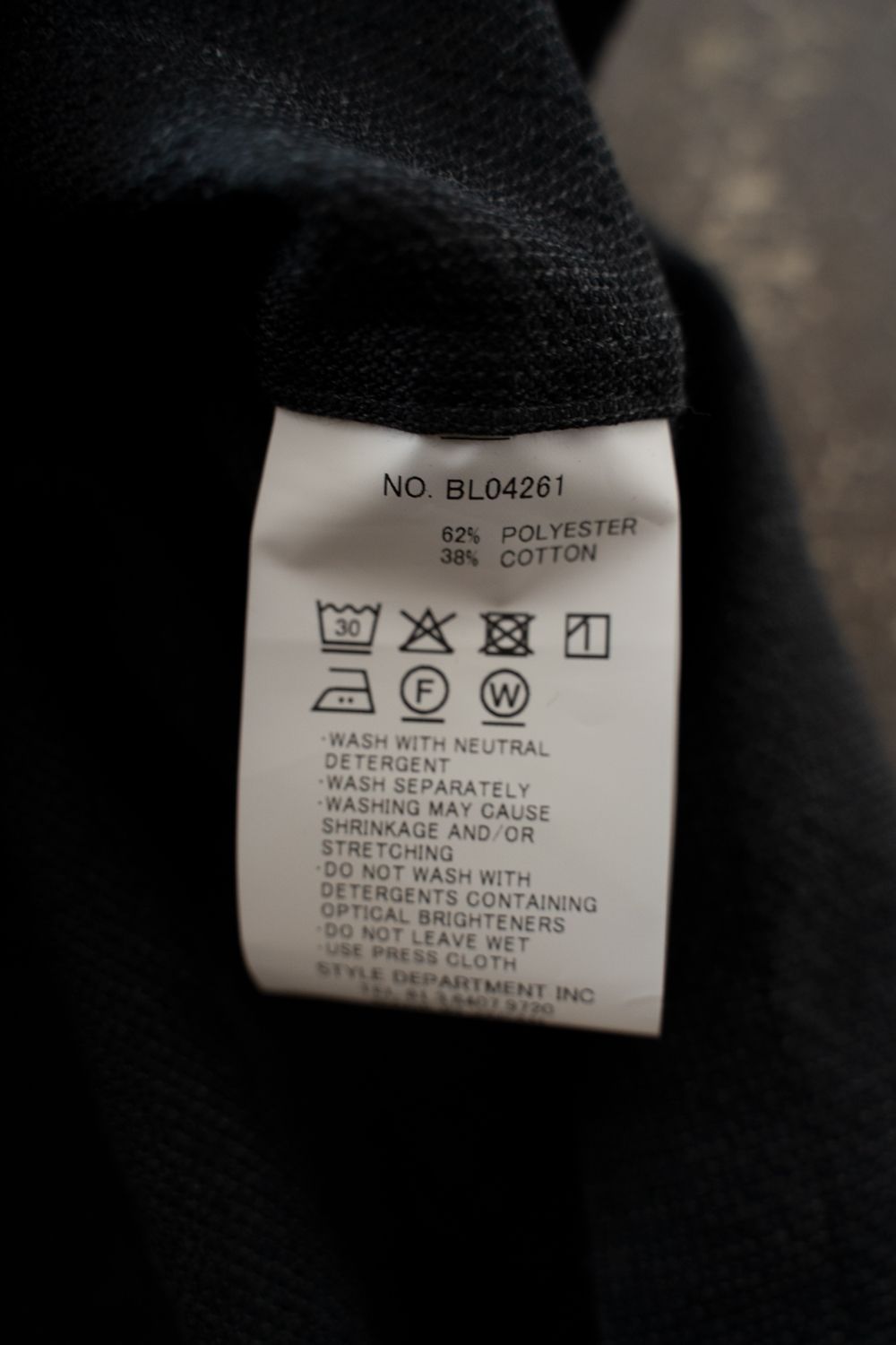 【26SS】両胸ポケットシャツジャケット(INK BLACK)