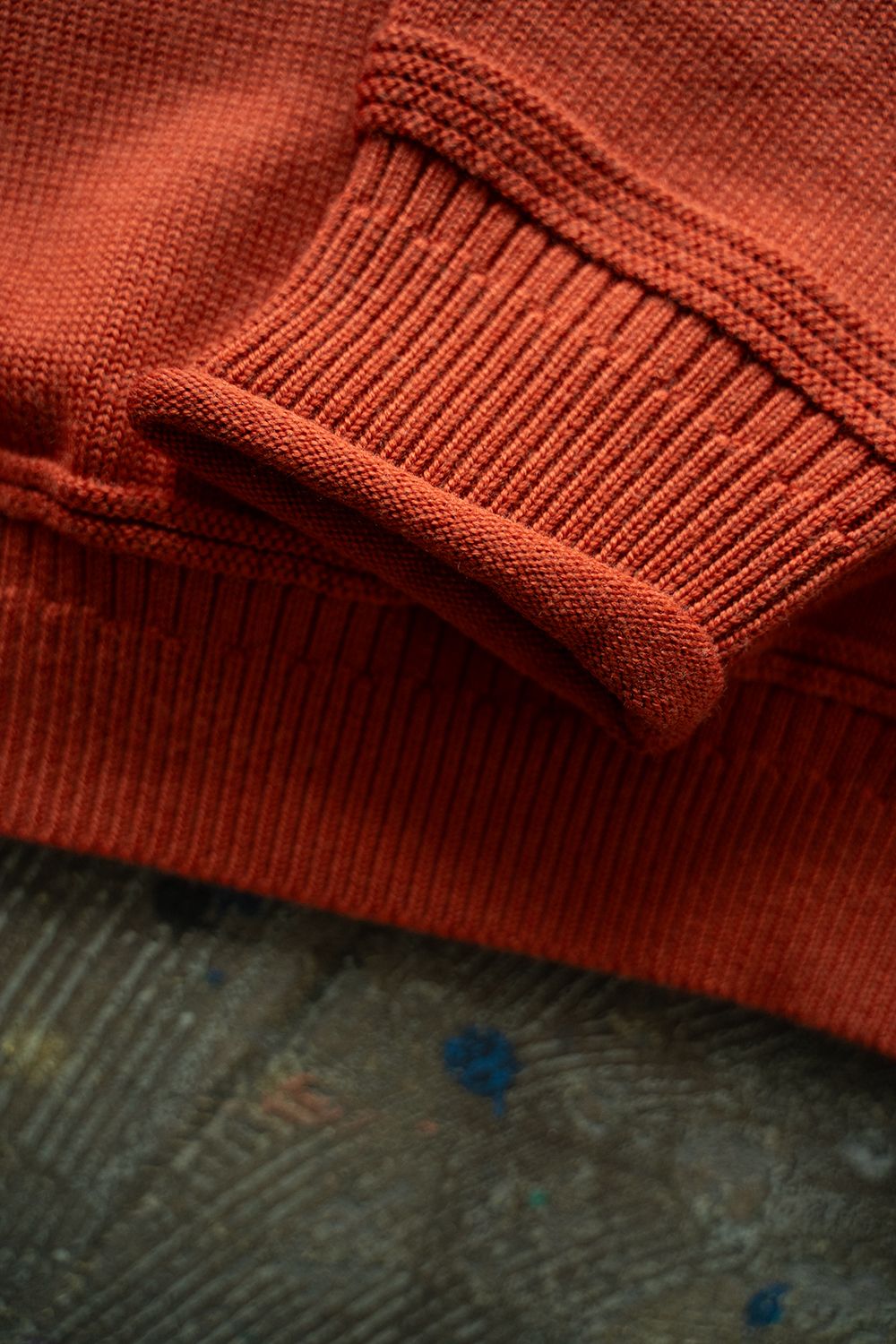 【ラスト1点】【24AW】Hatsuyuki Skipper Knit(ORANGE)