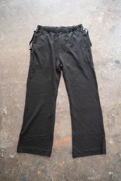 【ラスト1点】High Waist Flare Easy Pants/ハイウエストフレアイージーパンツ(BLACK)
