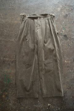 【ラスト1点】2-Tack Corduroy Painter Pants/2タックコーデュロイペインターパンツ(BROWN)